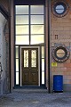 Restaurierte historische Haustr
